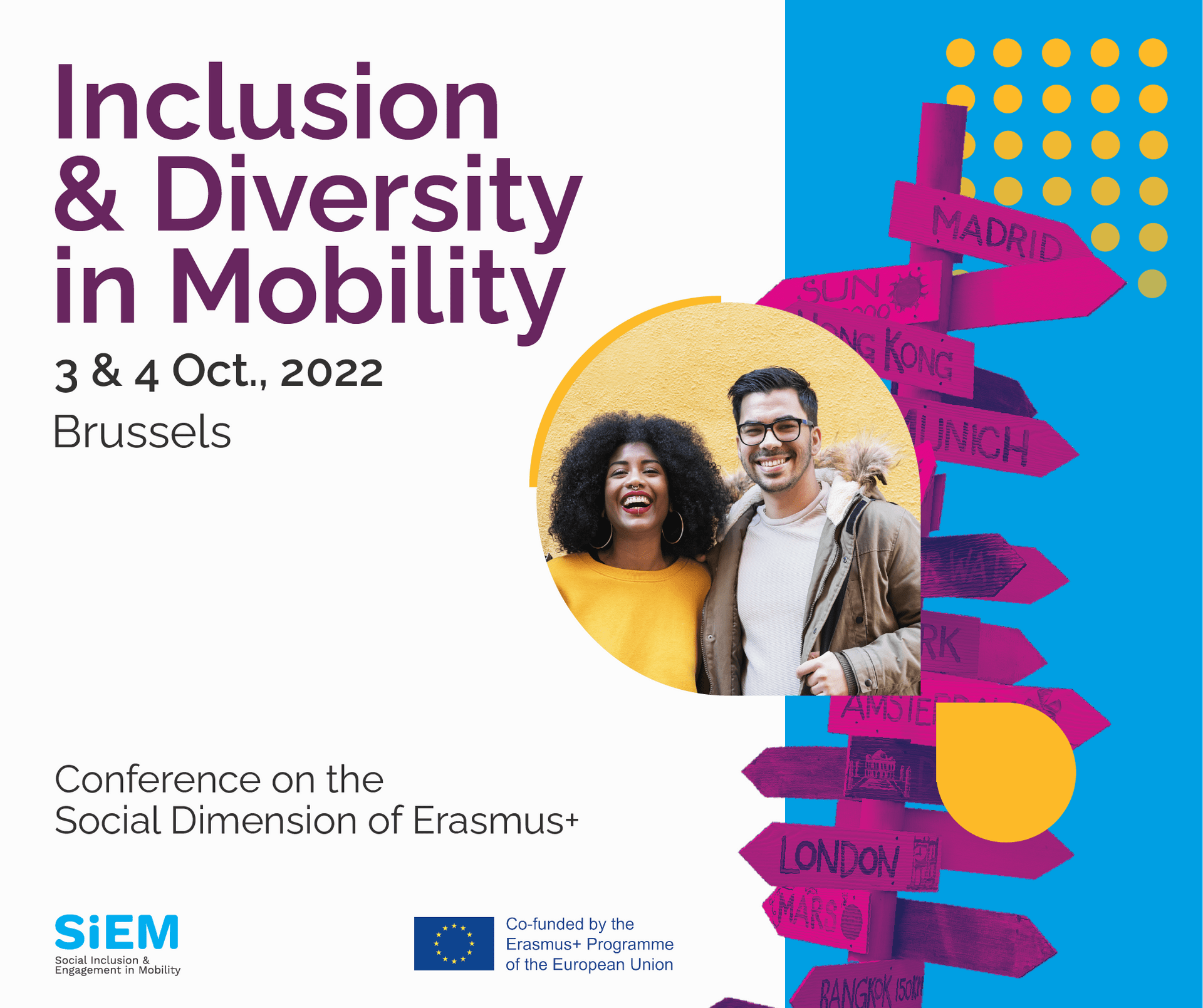 Inclusion and Engagement in Mobility, a Conference on the Social Dimension of Erasmus+
